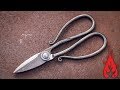 Blacksmithing - Making a pair of scissors