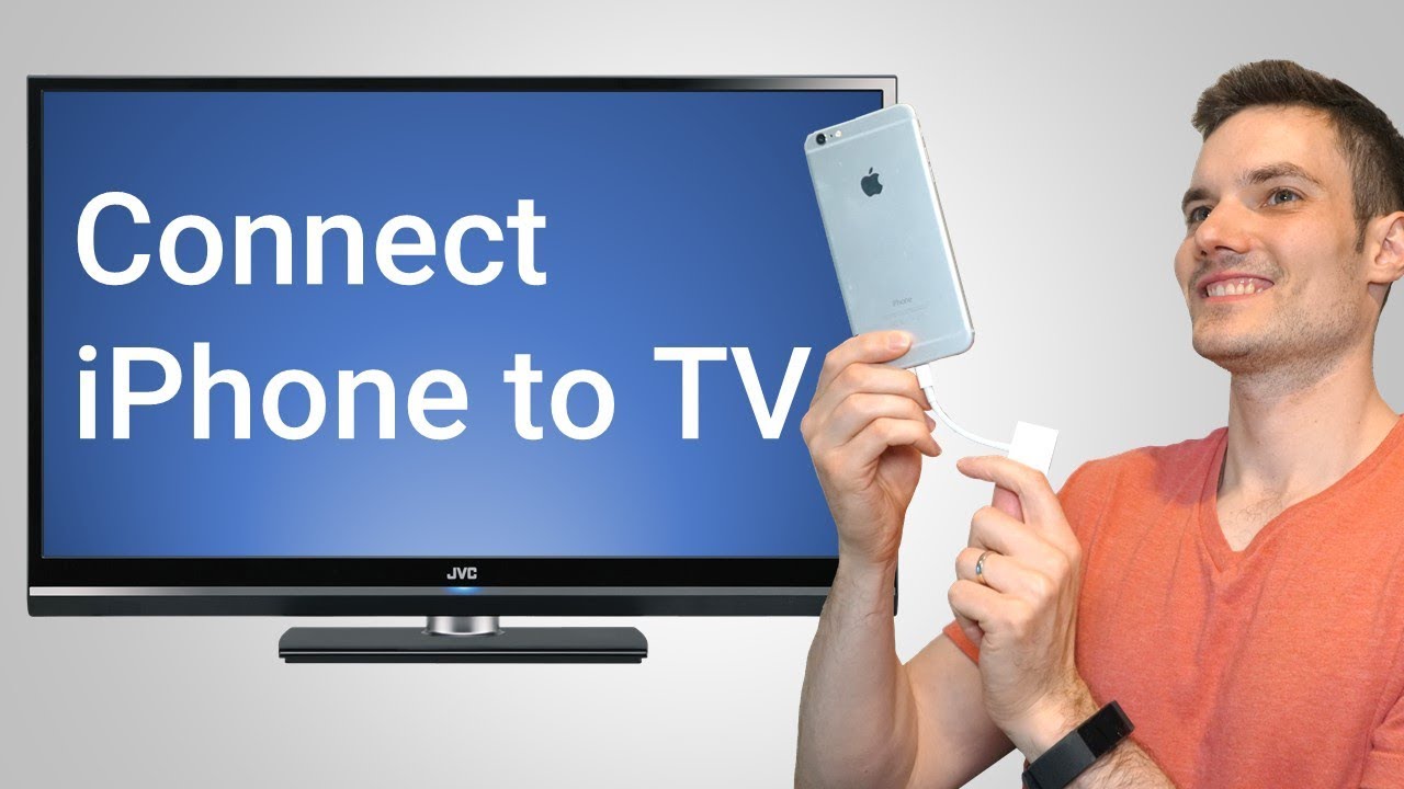 how to project iphone on tv