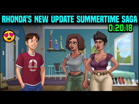 RHONDA'S UPDATE SUMMERTIME SAGA 🔥 COACH BRIDGET STORYLINE IN SUMMERTIME SAGA 0.20.18 LATEST VERSION