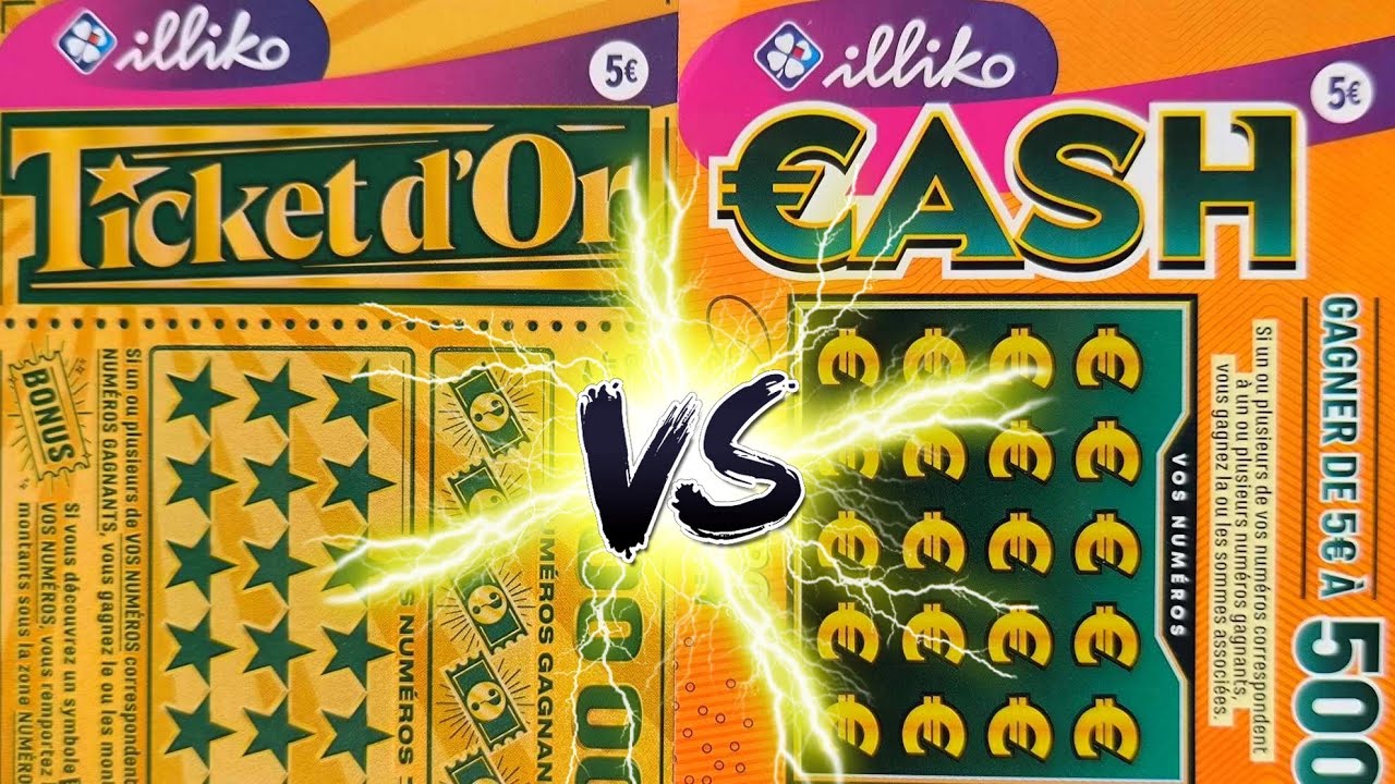 5 TICKET D'OR VS 5 CASH !! 