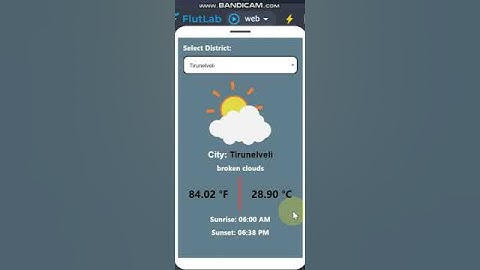Stunning Weather App  with Flutter & GetX | Full App Shots | Flutter in Tamil #flutter #fluttertamil