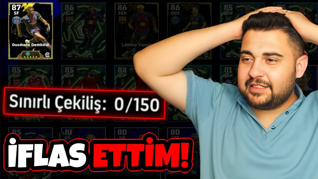 PAKETİ FULLEDİM! 😱 İFLAS ETTİM! RK MADRID HESABINA BALLON D'OR TOP AÇILIMI! 🔥 eFootball Mobile 2026