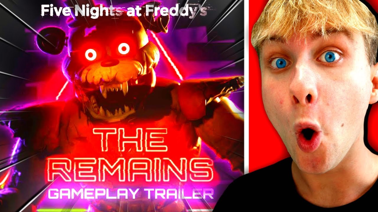 REAGUJI NA FNAF SECURITY BREACH 2 TRAILER ! 😱