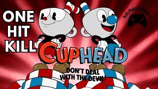 Cuphead but Every Boss Dies in ONE HIT + DLC