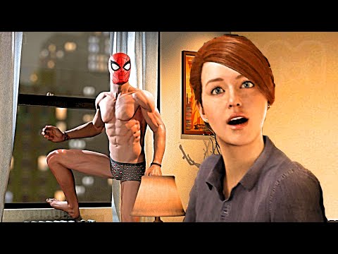 Spider-Man All Funny Undies Spider-Man & Mary Jane Watson Moments Cinematic  4K UHD Marvels SpiderMan 