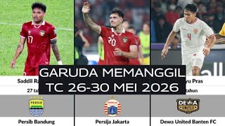 Garuda Calling  Tc Untuk Piala Aff 2026