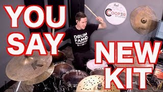 You Say - Drum Cover - Lauren Daigle - NEW KIT! - Pearl Session Studio Select!
