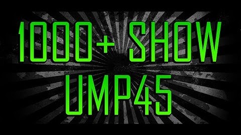 Call of Duty: MW3 - 1000+ Show | Episode 29 - UMP45 SMG (21-1) Search and Destroy Gameplay