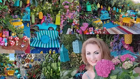Tour completo por mi Jardn en Primavera  | Jardn d...