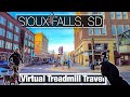 City Walks - Sioux Falls South Dakota - Virtual Treadmill Travel Tour - Virtual Walks and Travel