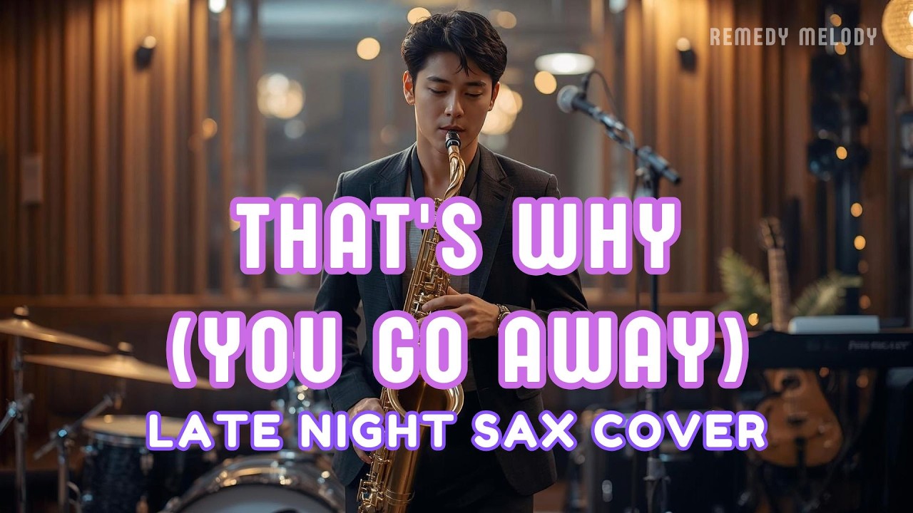 Michael Learns to Rock ~ That's Why (You Go Away) 🎷 Saxophone Cover ♫ Remedy Melody