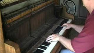 Video thumbnail of "Old piano adventure; the saloon sound"