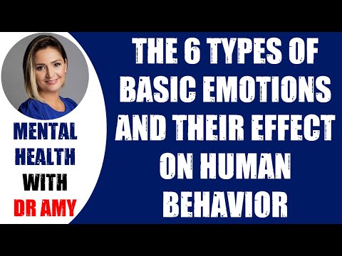 🛑THE 6 TYPES OF BASIC EMOTIONS AND THEIR EFFECT ON HUMAN BEHAVIOR  👉 Mental Health