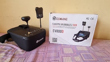 Eachine EVD800 Fpv Goggles/Unboxing