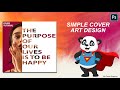 How To Create Simple Cover Art Design in Photoshop | Photoshop Tutorial