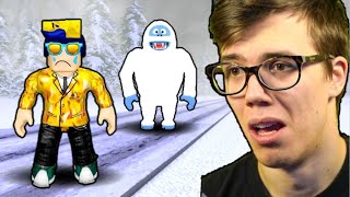 😱 Megtámadott egy YETI útközben! 😱 Roblox a snowy trip