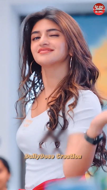 Sreeleela Dance Thaen Thaen song 💞Allu Arjun Rashmika love #dailydose