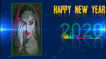 New avee player template। Happy new year 2020। New year whatsapp status।