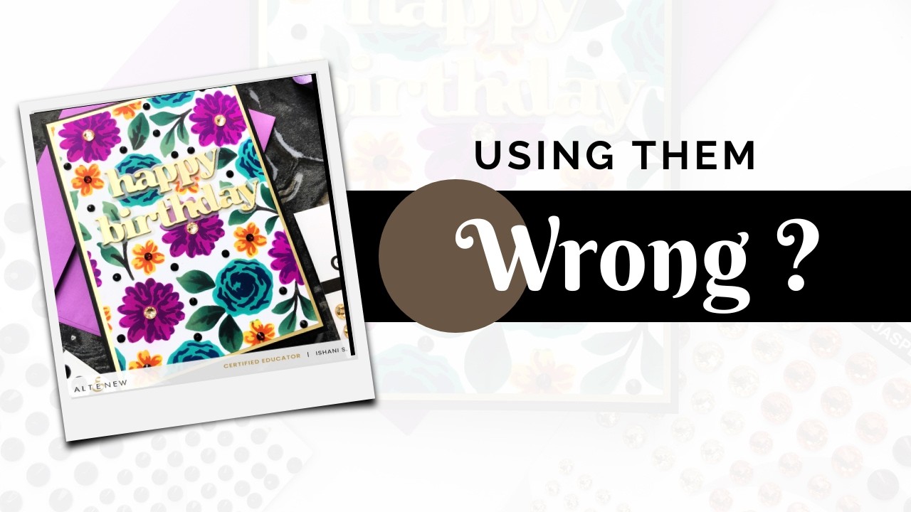 How to Ink blend to Create Jewel Tones | Altenew