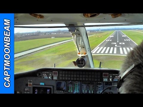 A Cessna Citation Encore makes a short repositioning flight from Spirit of St Louis airport to St Louis Downtown Airport in Cahokia, Illinois. Shot with Sony...