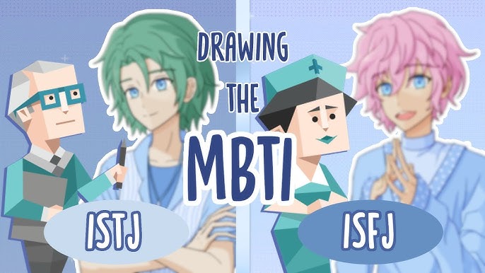 Drawing the 16 Personalities / MBTI as anime characters - part 1 