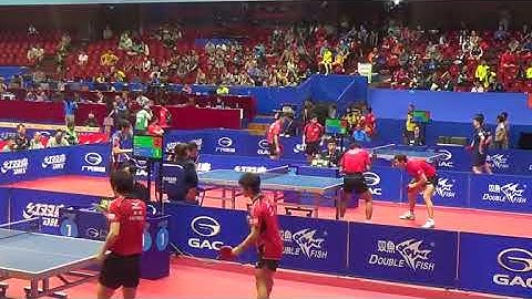张继科 Zhang Jike /许昕Xu Xin VS. 赵彦来CHO Eonrae/徐贤德SEO Hyundeok 2014 China Open Men