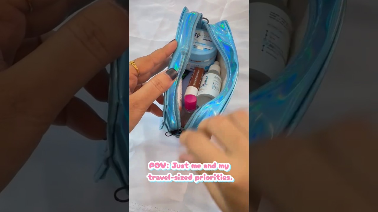 Packing skin care #funny #funny #faceserumforoilyskin #comedy