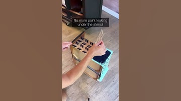 Clean Patterns Every Time With Stick And Style Stencils!  #redesignwithprima