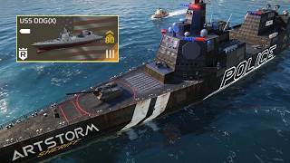 This Ship is Very Rare in Online Battle  - USS DDG(X) - Modern Warships screenshot 5