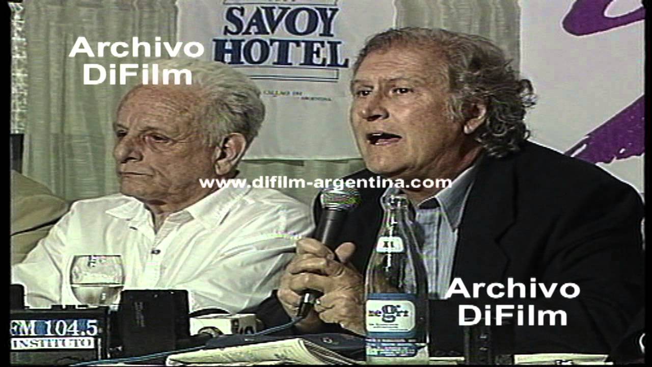 DiFilm - Pino Solanas candidato a Presidente Alianza Sur (1995)
