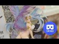 【3D VR180】コトブキヤ 幻奏美術館 Verse01 水晶の天使アリアフィギュアサンプル展示立体視