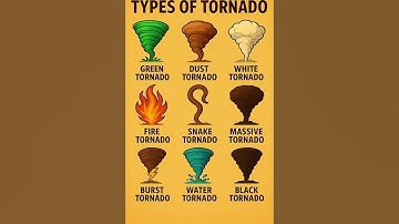 Types of Tornado Part-1 #tornado #mythology #edit #shorts