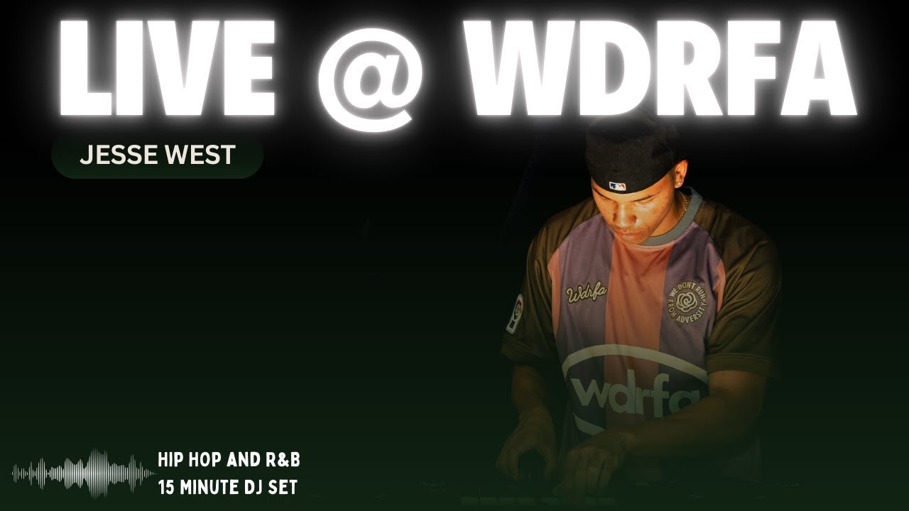 Jesse West - Live DJ Set at WDRFA Indianapolis (Hip Hop & R&B) - YouTube