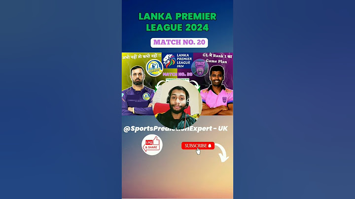 DS vs CS | LPL 2024 Match 20 Dream11 Fantasy Tips & Prediction Dambulla Sixers vs Colombo Strikers