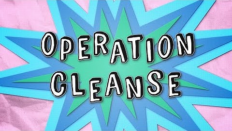 Opening Title Sequence (Operation Cleanse) - Motion Graphics Design