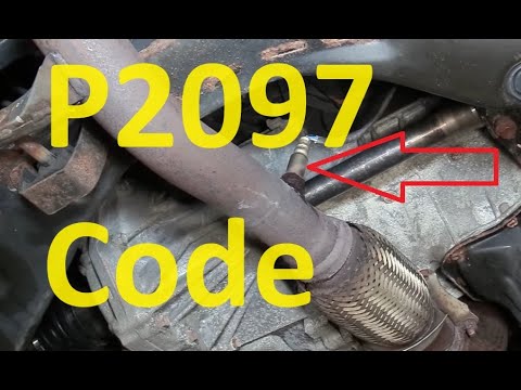 Causes and Fixes P2097 Code: Post Catalyst Fuel Trim System Too Rich Bank 1