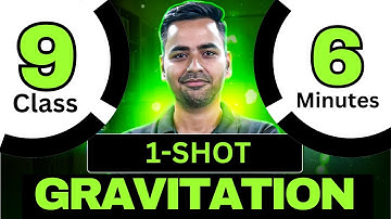 GRAVITATION - Class 9 1-SHOT || COMPLETE CHAPTER OVERVIEW || Sanjiv Pandey