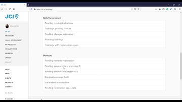 How to approve pending membership registration in jci.cc (English Version)