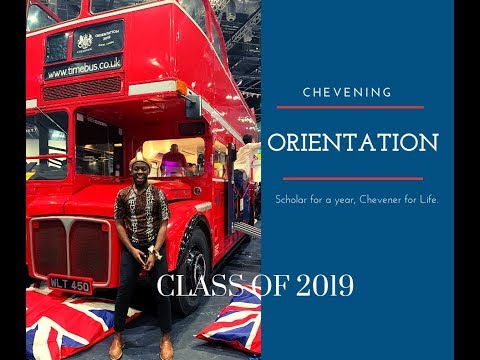 Chevening Orientation 2019