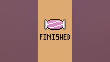 Pixelart Halloween candy - timelapse