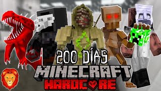 SOBREVIVÍ 200 días en un Laboratorio SCP en Minecraft HARDCORE y esto es lo que sucedió...