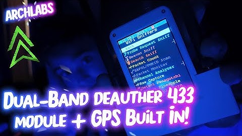 This Flipper Zero Add-On Doesn’t Need the Flipper?! (Dual-Band deauther 433 module + GPS Built In!