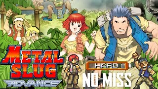 Metal Slug Advance (HD Remaster) - No Damage Full Game (HARD) [60FPS]