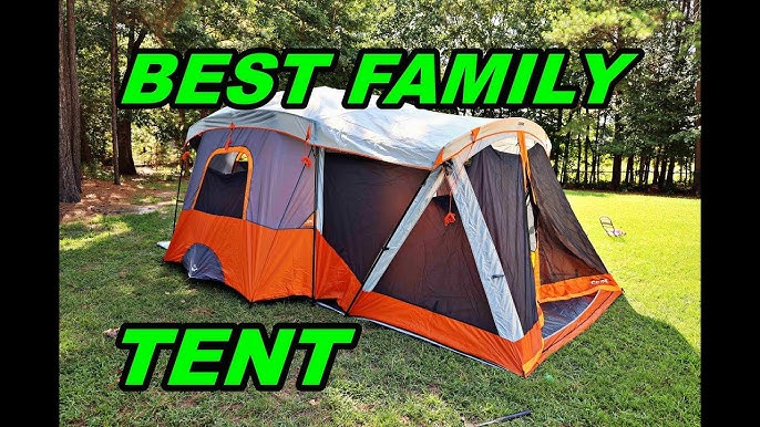 CORE® Equipment 6 Person with Screen Room Straight Wall Cabin Tent