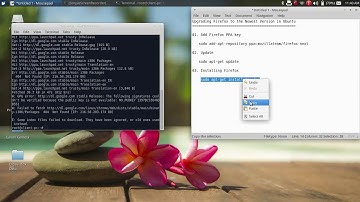 Steps by Steps How to Upgrade firefox to the latest version using repository on Xubuntu/Ubuntu