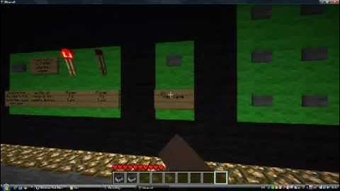 Minecraft-redstone tic-tac-toe minigame