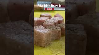 Affordable Steak House in Cebu 🤤🥂 #steak #steakhouse  #viciofoodvice #cebu #mharjdiaries
