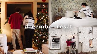 DECEMBER CHRISTMAS RESET IN OUR COTTAGE | Vlogmas Day 4