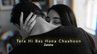 Tera Hi Bas Hona Chaahoon (Slowed+Reverb) | Haunted | Zamina