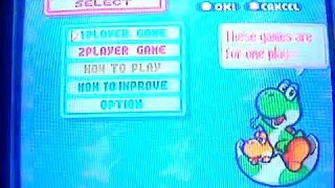 Tetris Attack video 3 code back to the main menu